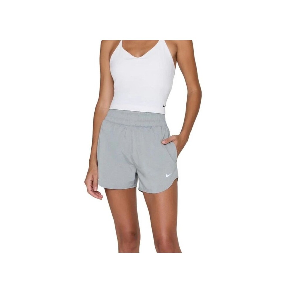 Nike Dri-FIT Women’s 3" Running Shorts XS Black Ultra High-Rise Brief NWT